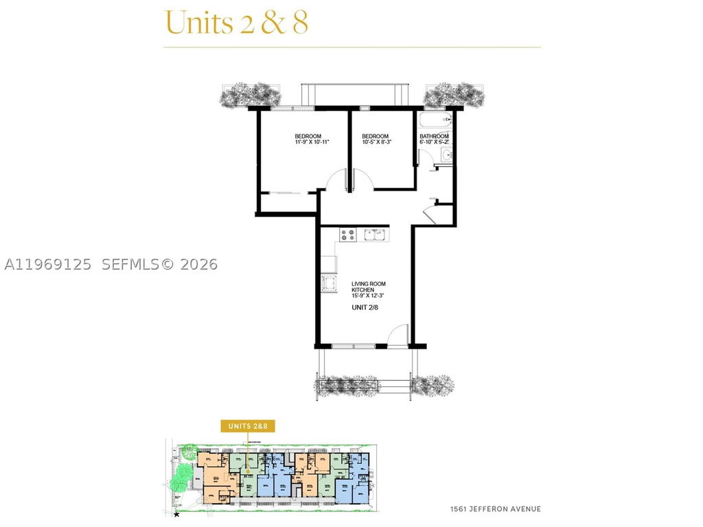 Real estate property located at 1561 Jefferson Avenue, Miami-dade, Lincoln Sub, Miami Beach, FL
