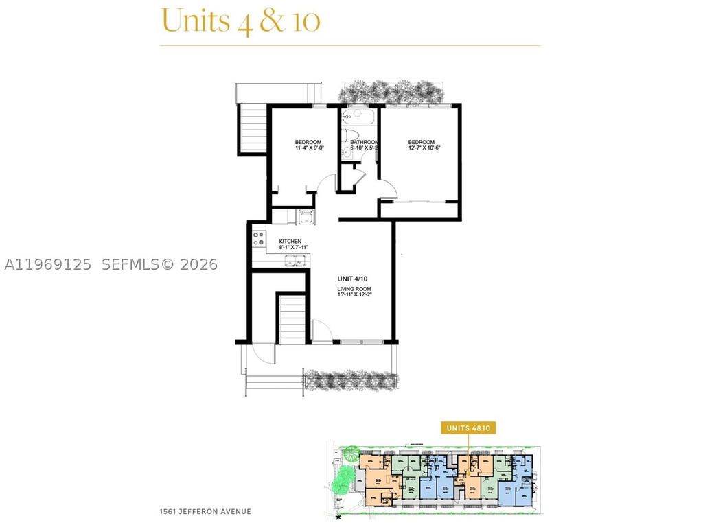 Real estate property located at 1561 Jefferson Avenue, Miami-dade, Lincoln Sub, Miami Beach, FL