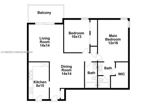 Real estate property located at 145 25th Rd #602, Miami-dade, Brickell 25 Condo, Miami, FL
