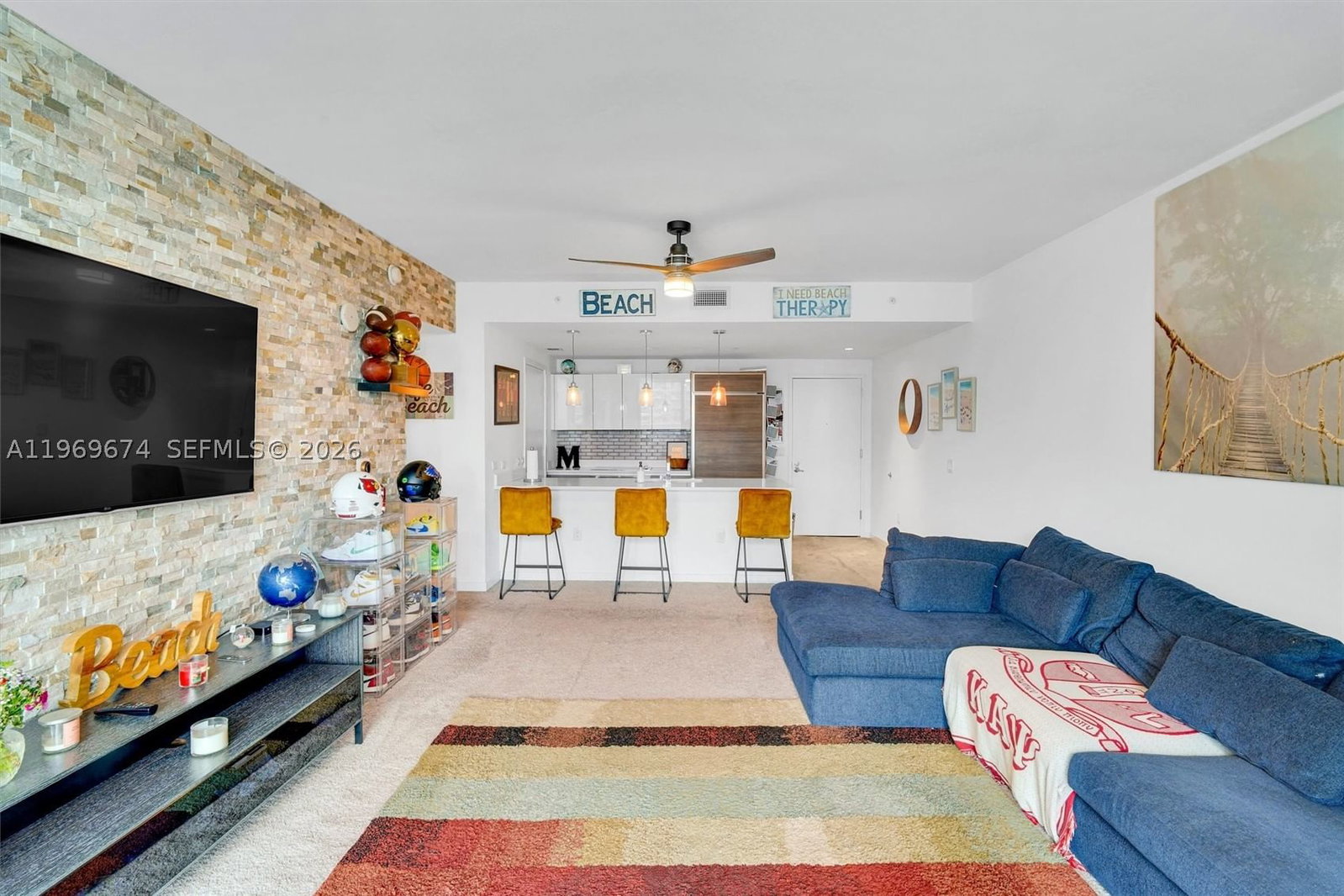 Real estate property located at 1100 Miami Ave #3508, Miami-dade, 1100 Millecento Residence, Miami, FL