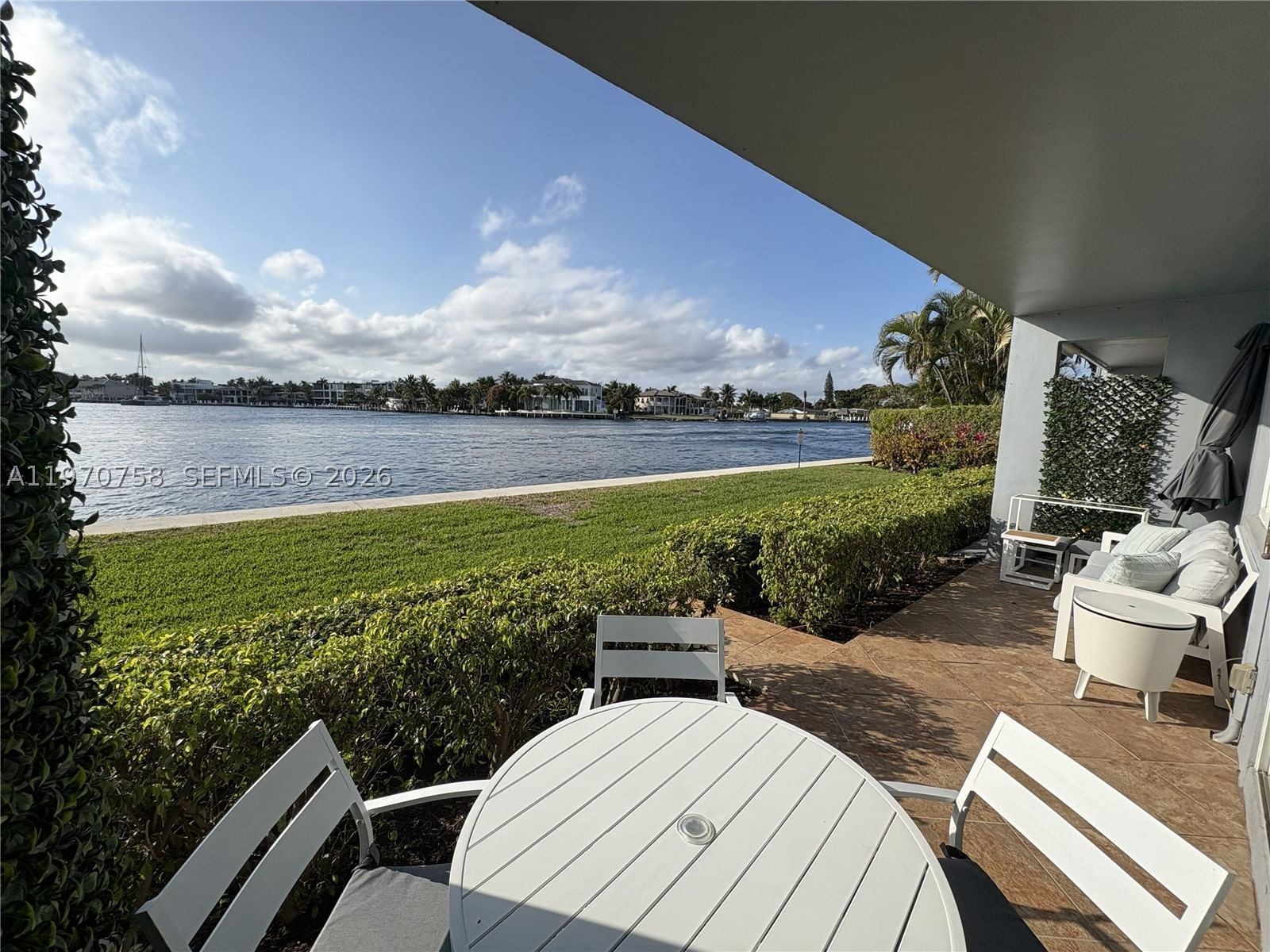 Real estate property located at 1201 Riverside Dr #107, Broward, Fairbanks Terrace South C, Pompano Beach, FL