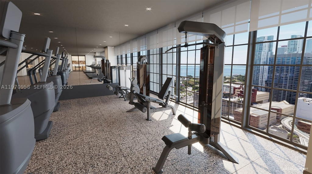 Real estate property located at 159 6th St #2707, Miami-dade, 159 Ne 6th Street Condo, Miami, FL