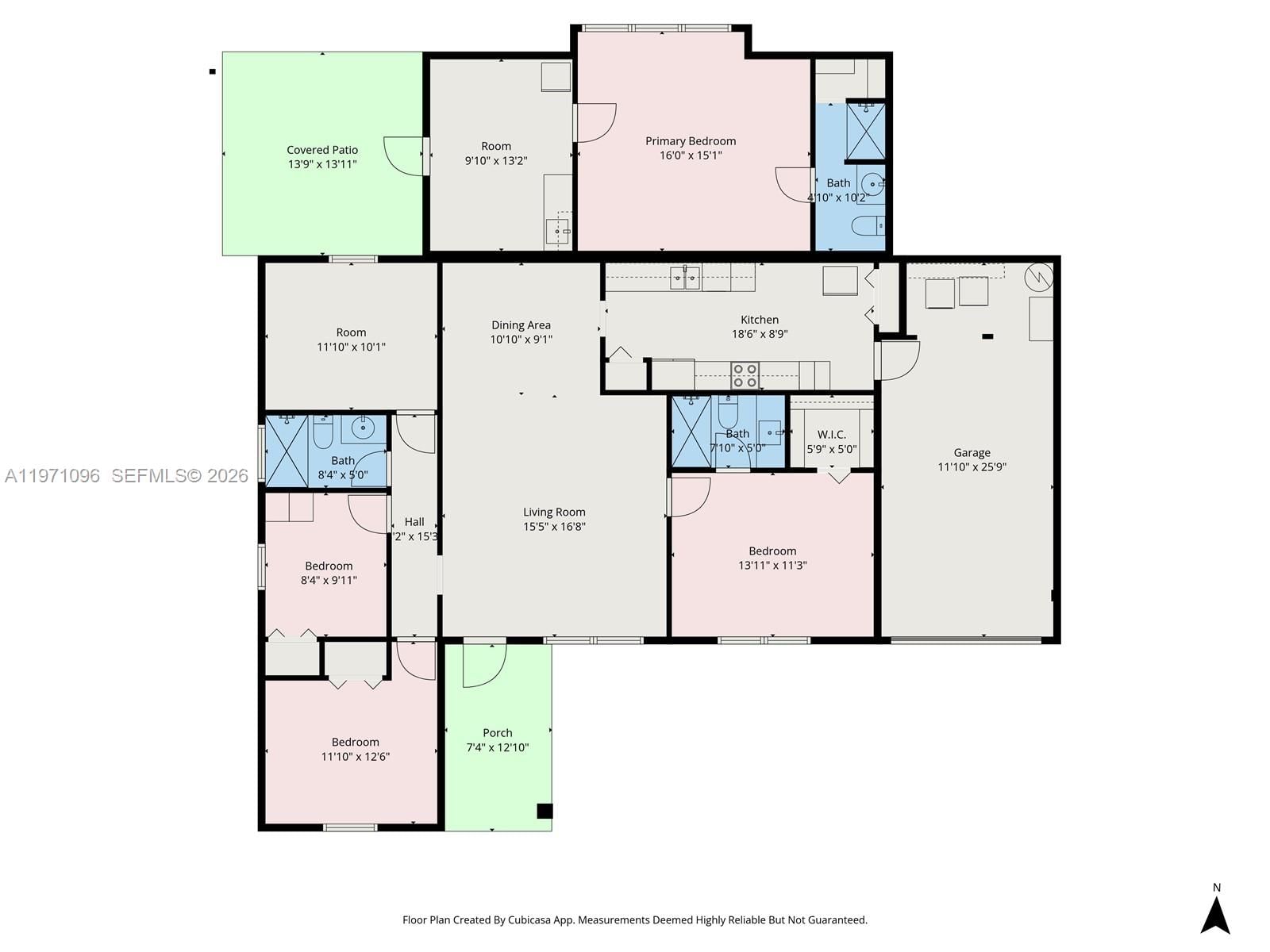 Real estate property located at 15109 71st Ln, Miami-dade, Westwind Lakes Sec 1, Miami, FL