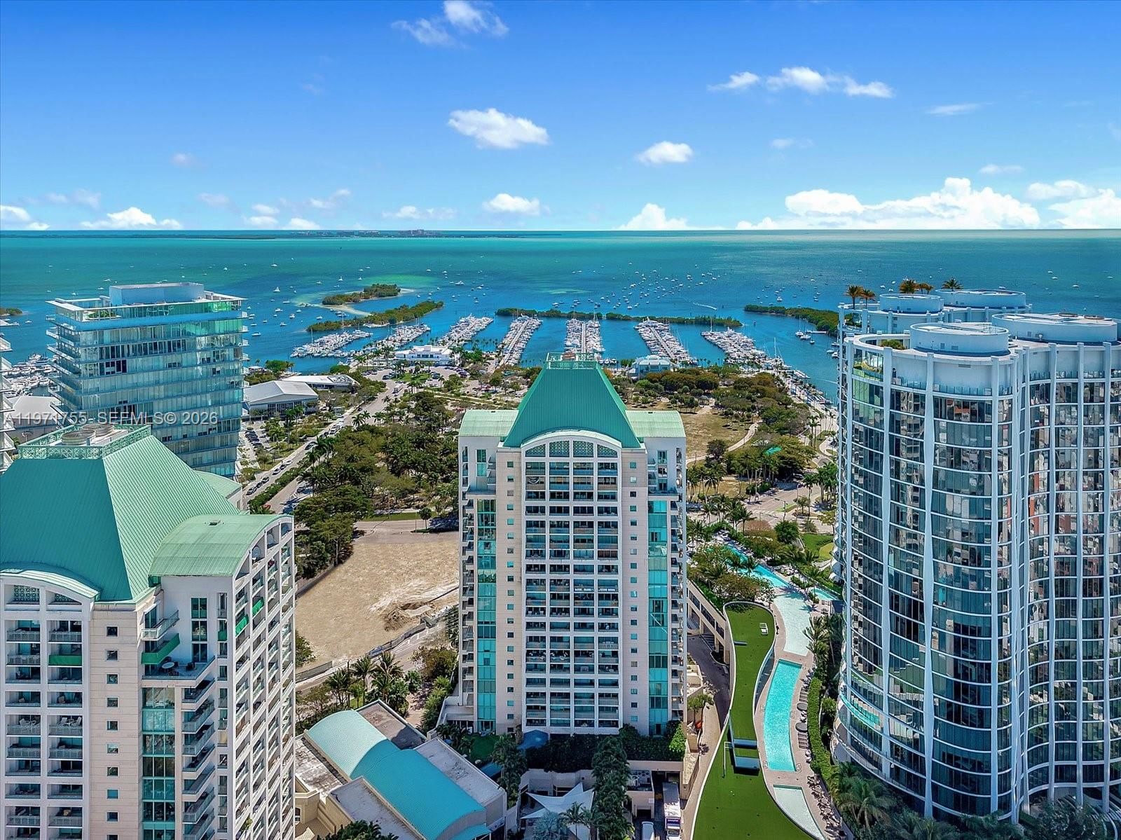 Real estate property located at 3400 27th Ave #1601, Miami-dade, The Tower Residences Cond, Miami, FL