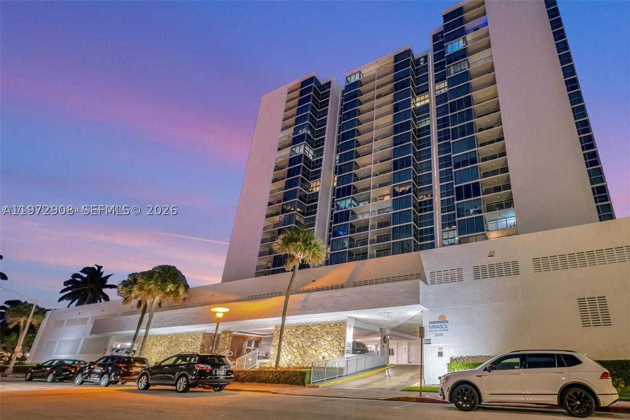 Real estate property located at 2655 Collins Ave #1404, Miami-dade, Mirasol Ocean Towers Cond, Miami Beach, FL