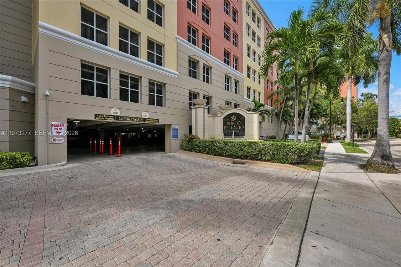 Real estate property located at 17150 Bay Rd #2210, Miami-dade, Porto Bellagio Condo, Sunny Isles Beach, FL