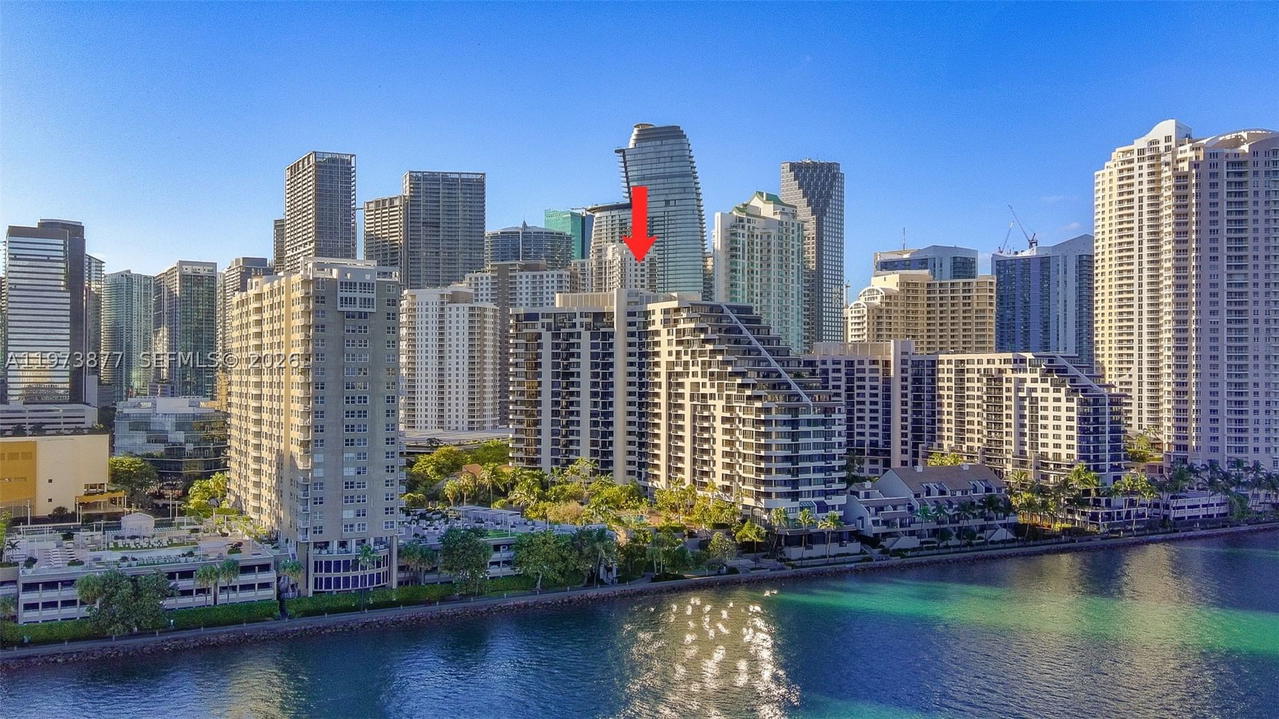 Real estate property located at 520 Brickell Key Dr A1007, Miami-dade, Brickell Key One Condo, Miami, FL