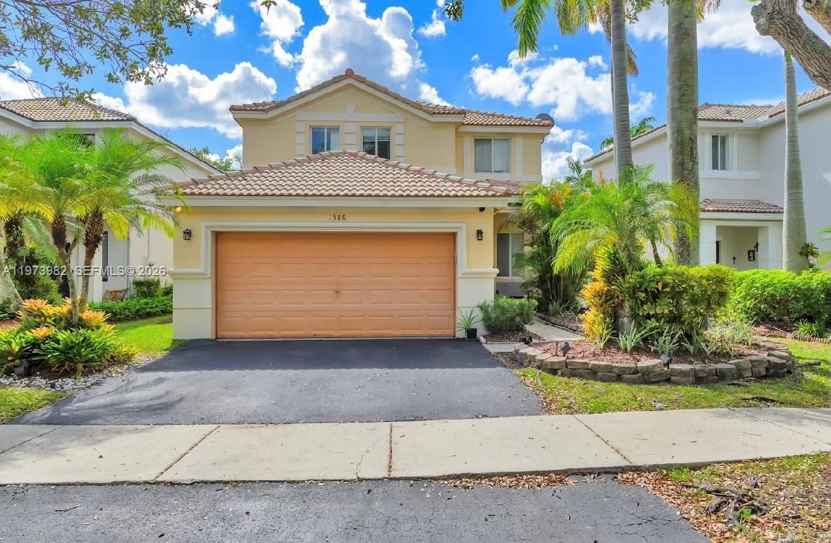 Real estate property located at 1386 Canary Island Dr, Broward, Sector 2- Parcels 21b 22, Weston, FL