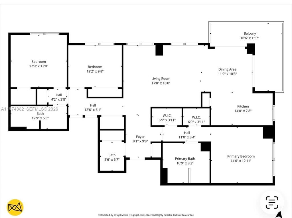 Real estate property located at 610 Las Olas Blvd #1617, Broward, The Symphony, Fort Lauderdale, FL