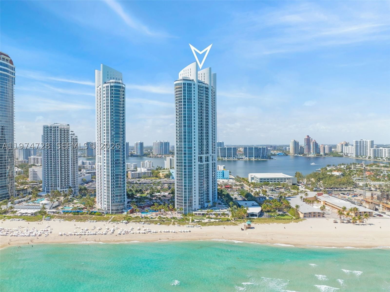 Real estate property located at 18201 Collins Ave #2008, Miami-dade, Trump Royale Condo, Sunny Isles Beach, FL