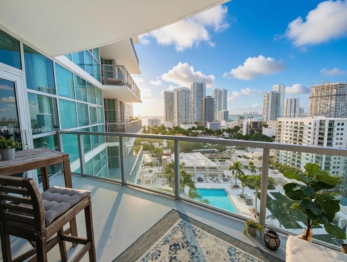 Real estate property located at 3301 1st Ave H1608, Miami-dade, Four Midtown Miami Condo, Miami, FL