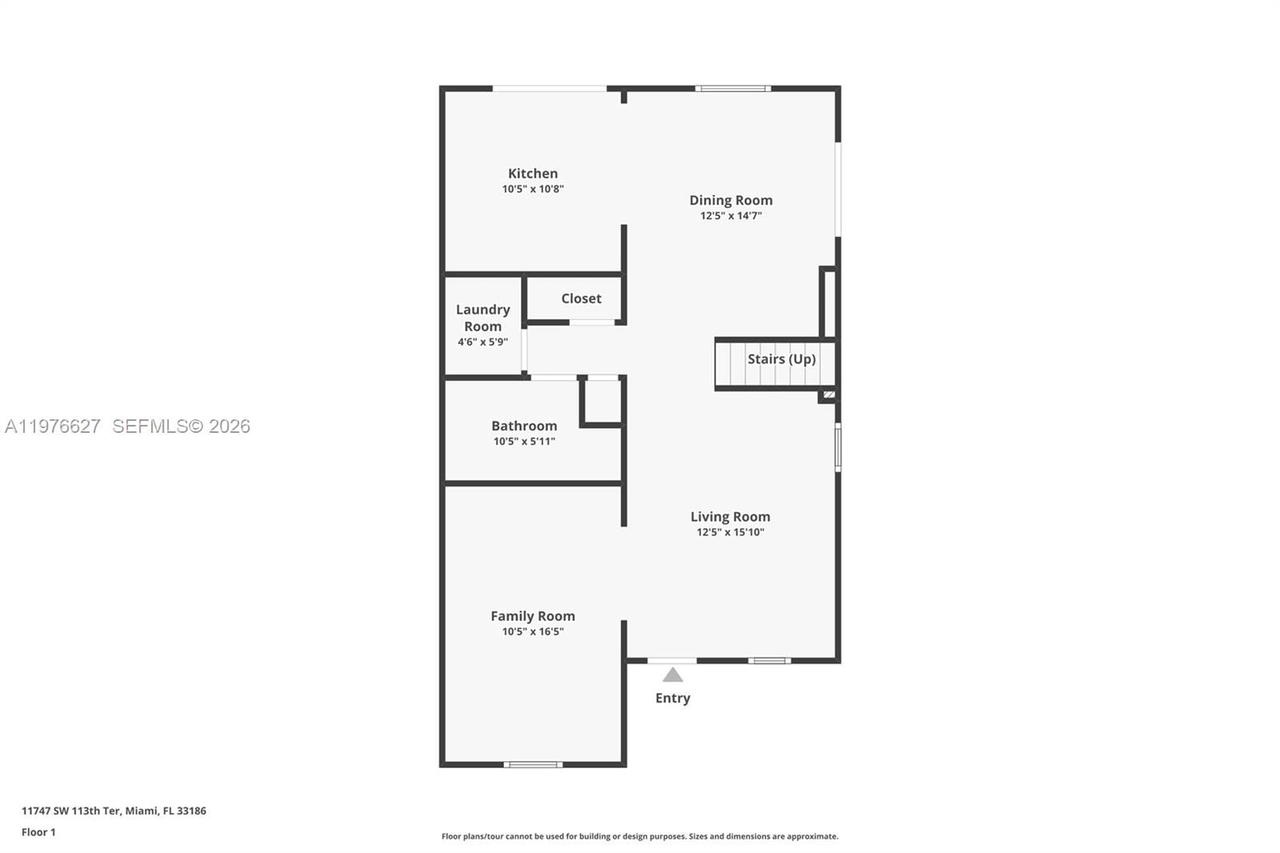 Real estate property located at 11747 113th Ter, Miami-dade, Towngate South Sec 1, Miami, FL