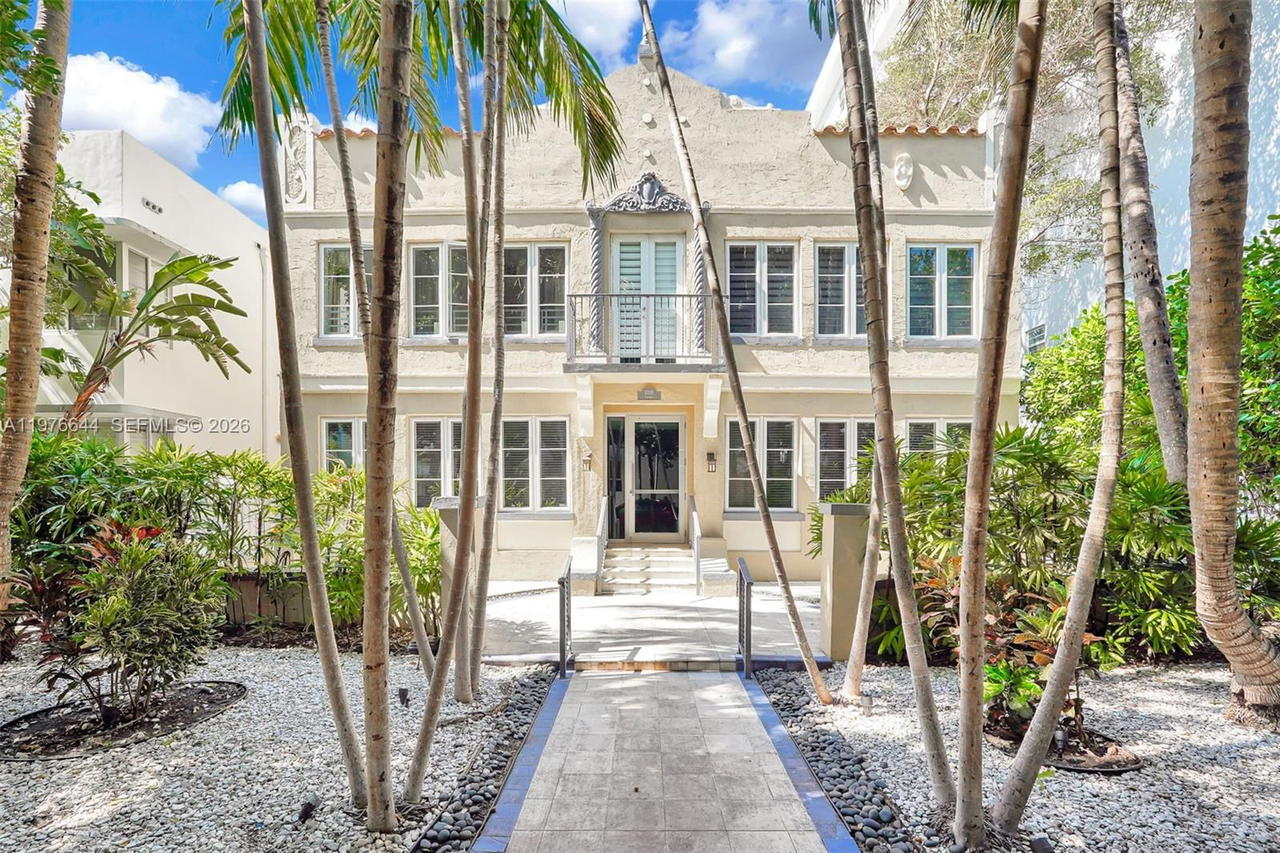 Real estate property located at 1018 Meridian Ave #1, Miami-dade, The Coconut Of South Beach, Miami Beach, FL