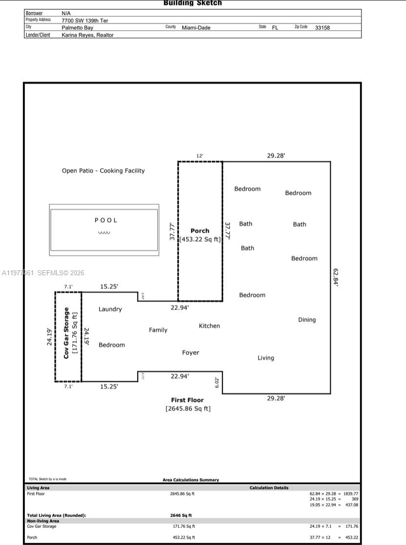 Real estate property located at 7700 139th Ter, Miami-dade, Estelle Lawrence Homes, Palmetto Bay, FL