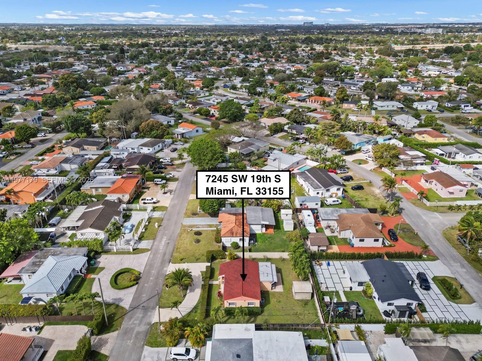 Real estate property located at 7245 19th St, Miami-dade, Harwood Village, Miami, FL