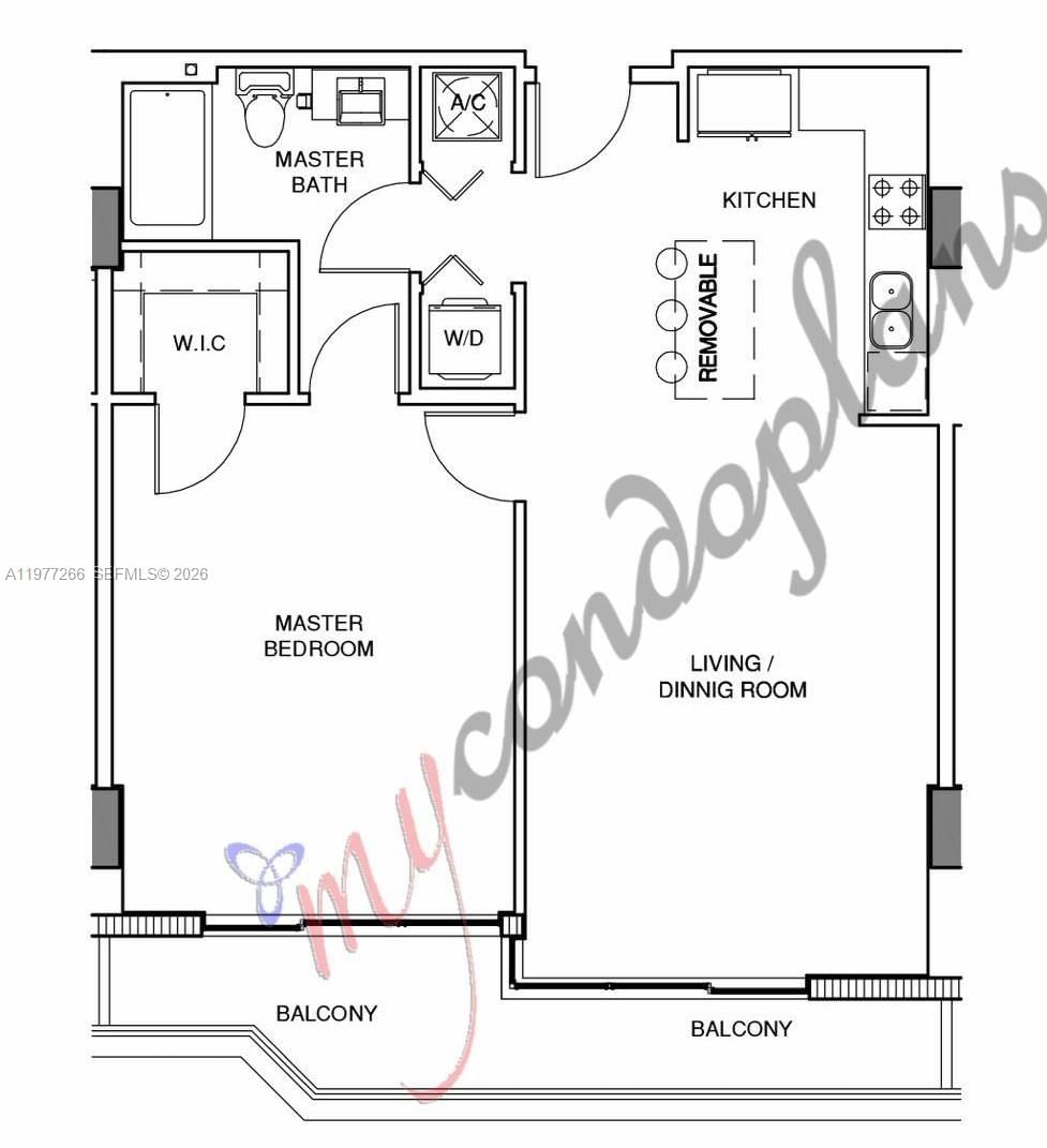 Real estate property located at 201 17th Rd #304, Miami-dade, Cassa Brickell Condo, Miami, FL