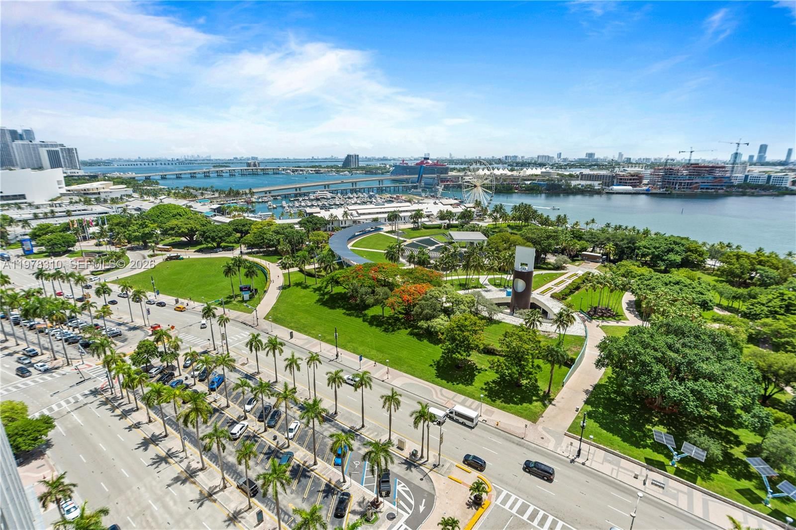 Real estate property located at 50 Biscayne Blvd #1902, Miami-dade, 50 Biscayne Condo, Miami, FL