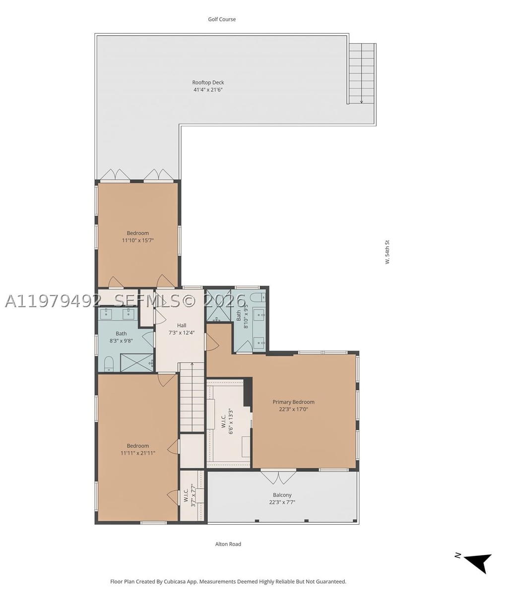 Real estate property located at 707 54th St, Miami-dade, La Gorce Golf Sub, Miami Beach, FL