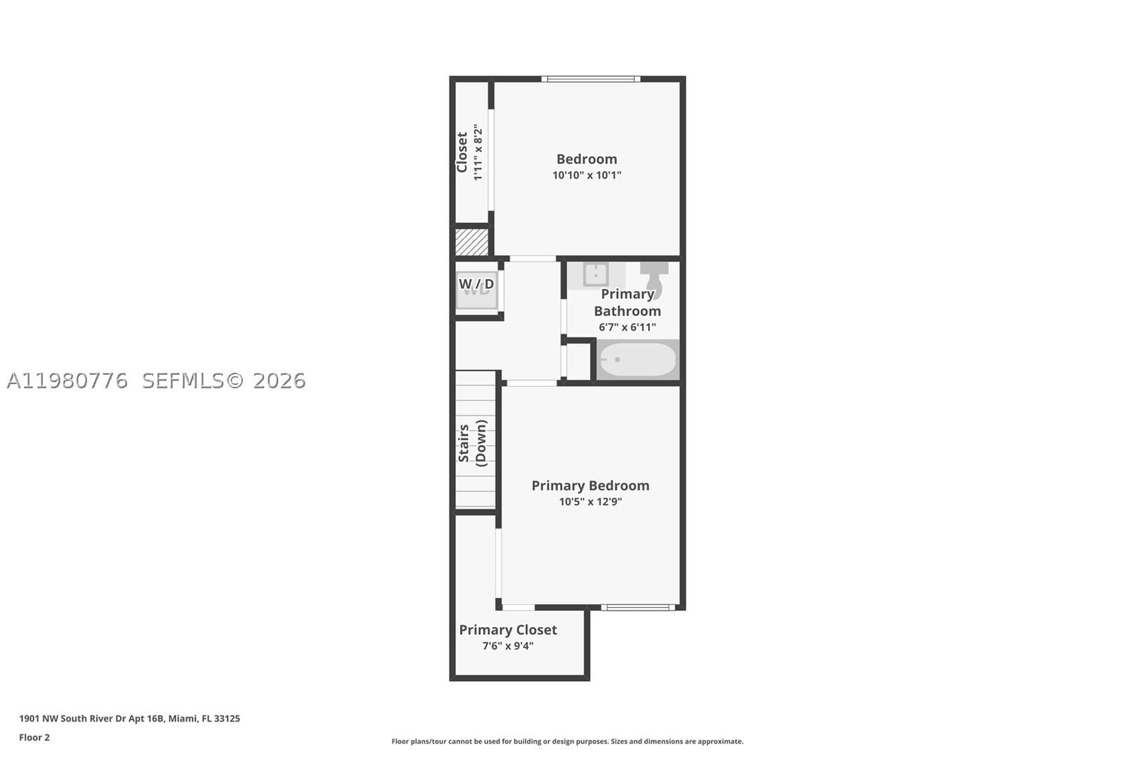 Real estate property located at 1901 S River Dr #16B, Miami-dade, River Club Townhouse Cond, Miami, FL
