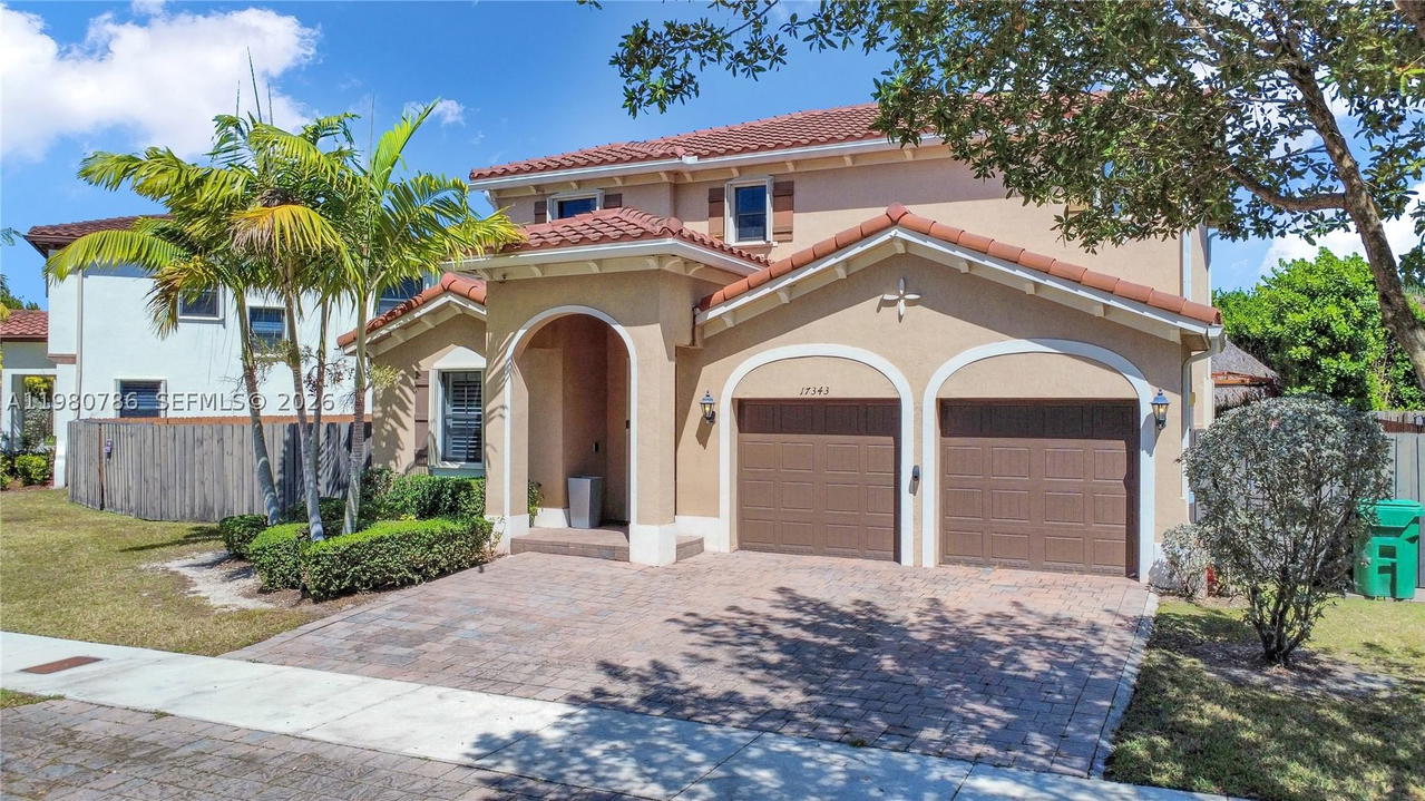 Real estate property located at 17343 155th Ct, Miami-dade, Venetian Parc West, Miami, FL