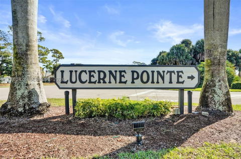 Real estate property located at 7681 Tahiti Ln #205, Palm Beach, Lucerne Pointe One,two,th, Lake Worth, FL