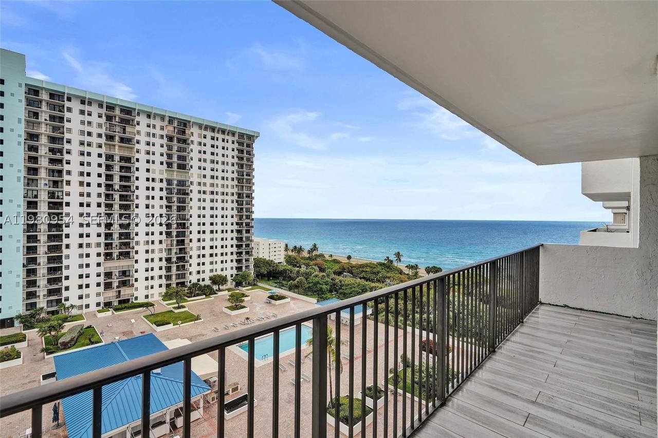 Real estate property located at 1201 Ocean Dr #1407S, Broward, Summit Condo, Hollywood, FL