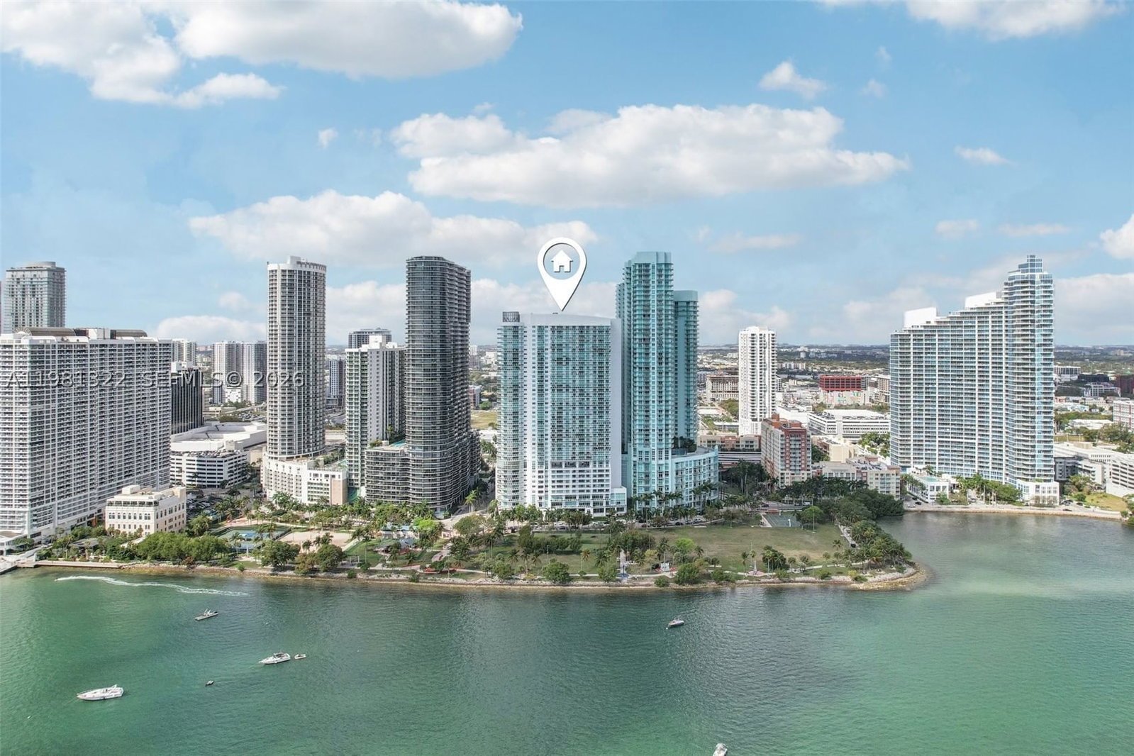 Real estate property located at 1800 Bayshore Dr #2811, Miami-dade, 1800 Club Condo, Miami, FL