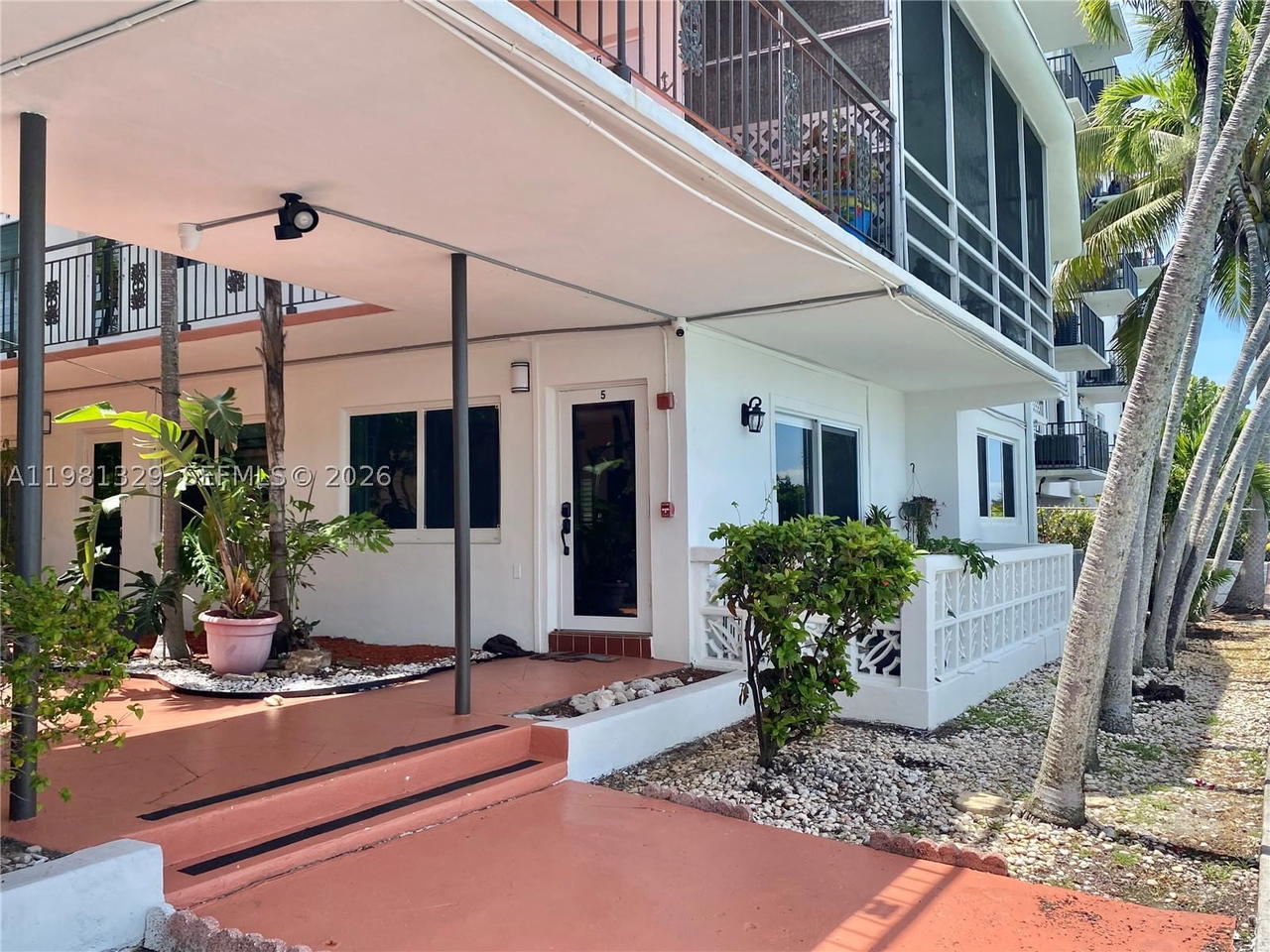 Real estate property located at 8040 Tatum Waterway Dr #5, Miami-dade, Creek Club # 3 Condo, Miami Beach, FL