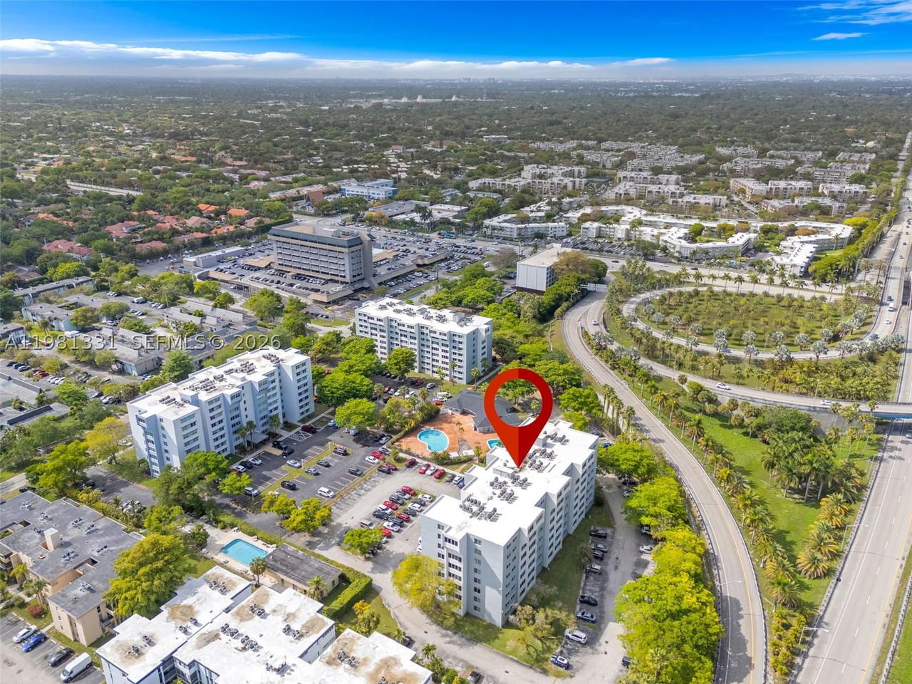 Real estate property located at 9001 77th Ave C805, Miami-dade, Dadeland Place Condo, Miami, FL