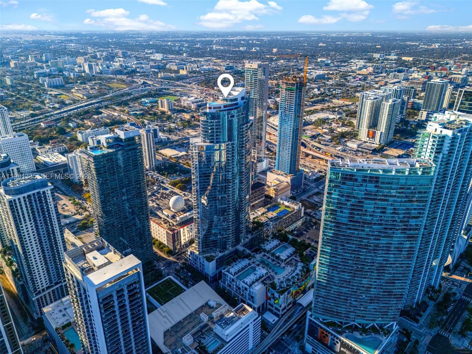 Real estate property located at 851 1st Ave #2200, Miami-dade, Paramount Miami Worldcent, Miami, FL