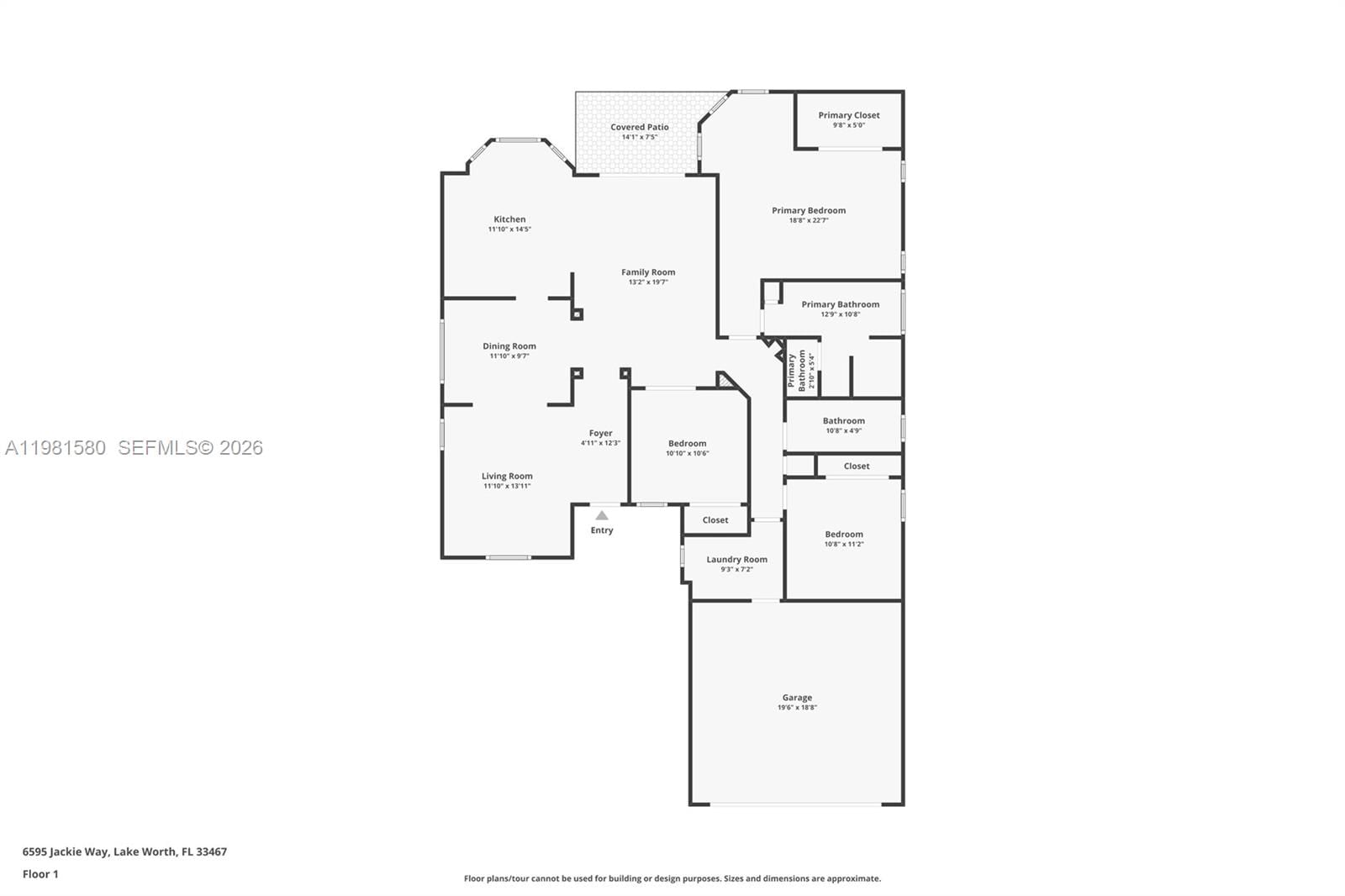 Real estate property located at 6595 Jackie Way, Palm Beach, Journeys End 2, Lake Worth, FL