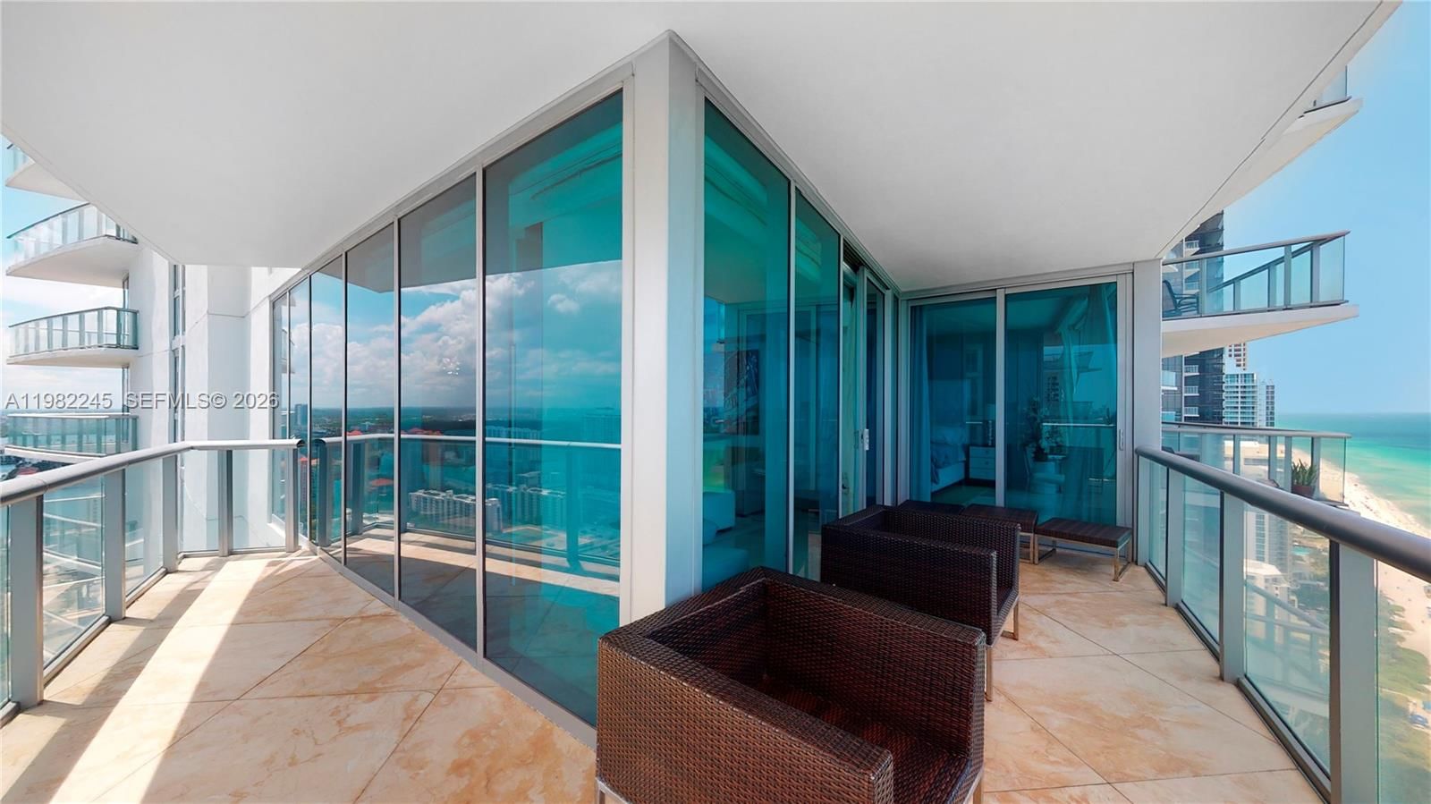 Real estate property located at 17001 Collins Ave #3601, Miami-dade, Jade Beach Condo, Sunny Isles Beach, FL