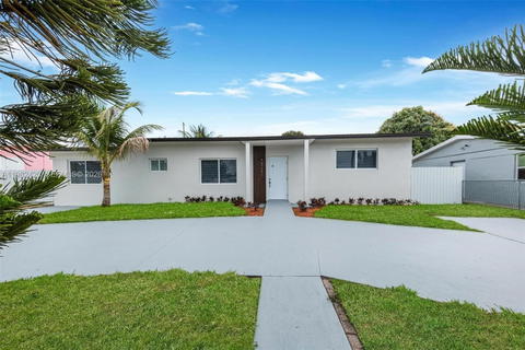 Real estate property located at 17201 42nd Ave, Miami-dade, Carol City Corr Pl Of, Miami Gardens, FL