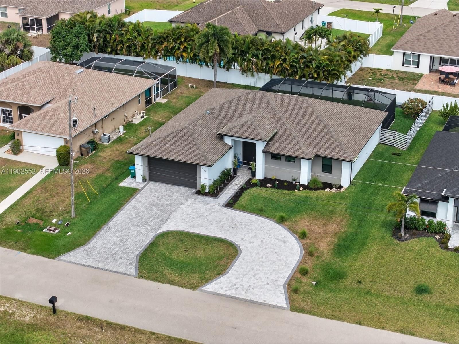 Real estate property located at 2205 SW 13TH ST, Lee, Cape Coral, Cape Coral, FL