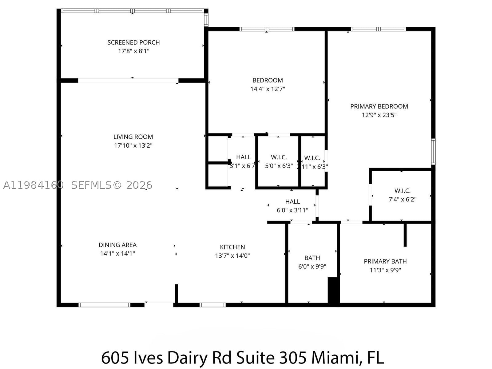 Real estate property located at 605 Ives Dairy Rd #305-7, Miami-dade, Summertree Vilg Calif Cl, Miami, FL