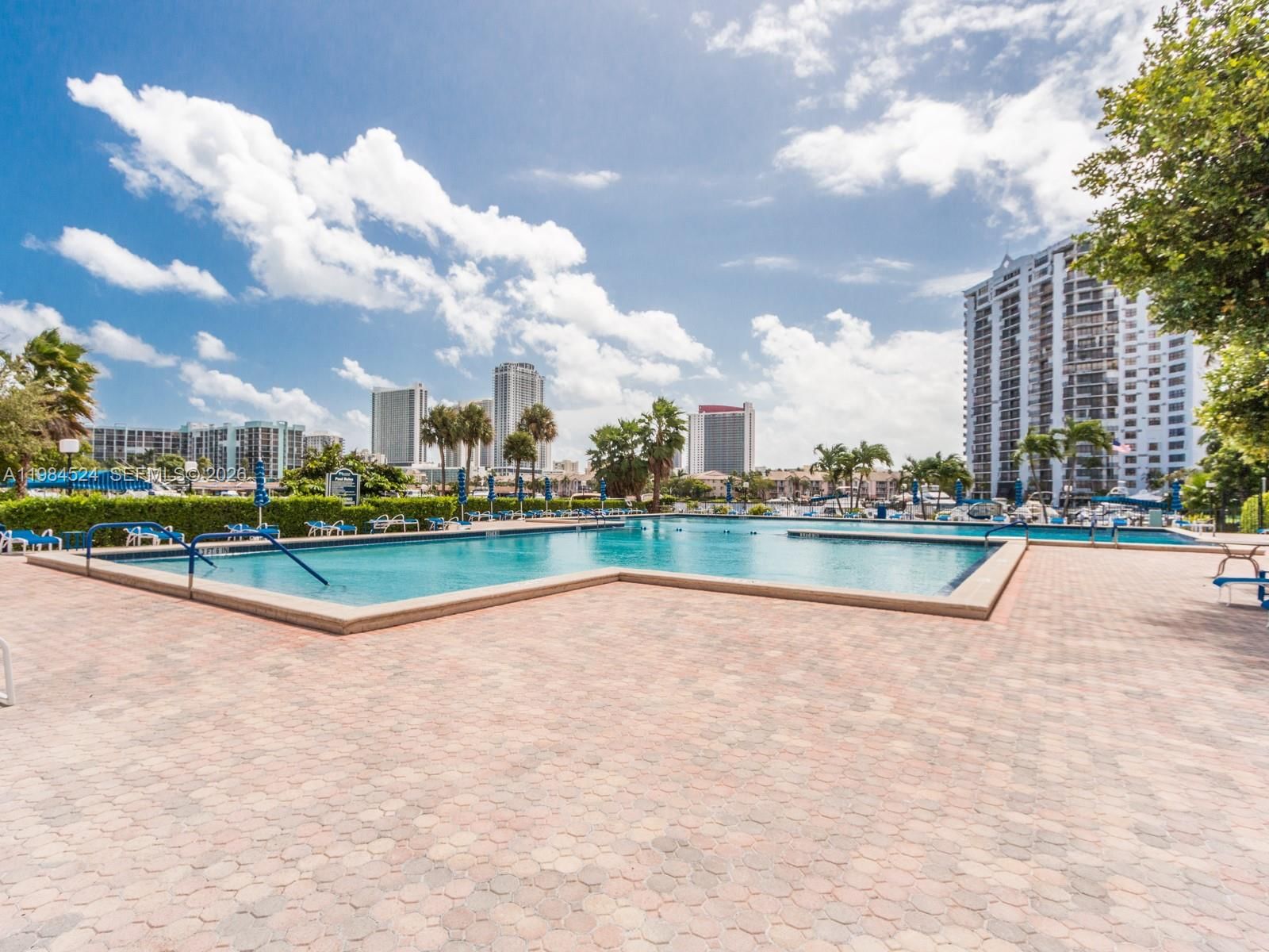 Real estate property located at 2500 Parkview Dr #2401, Broward, Olympus Towers Condo, Hallandale Beach, FL