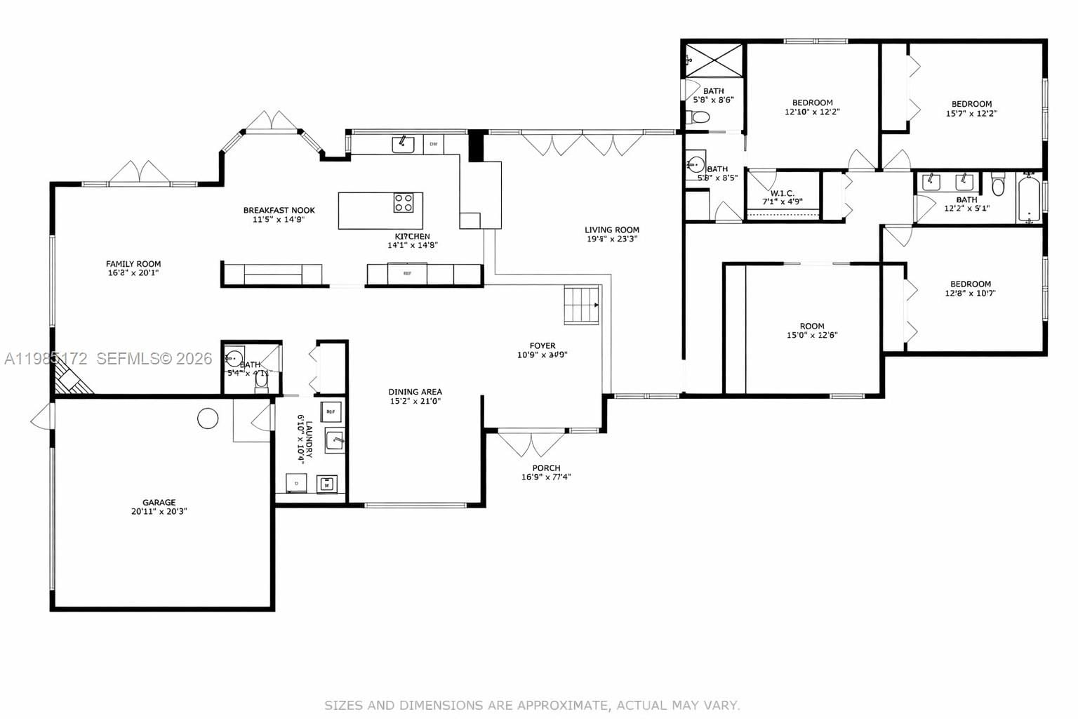 Real estate property located at 11785 90th Ave, Miami-dade, Country Grove Estates, Miami, FL