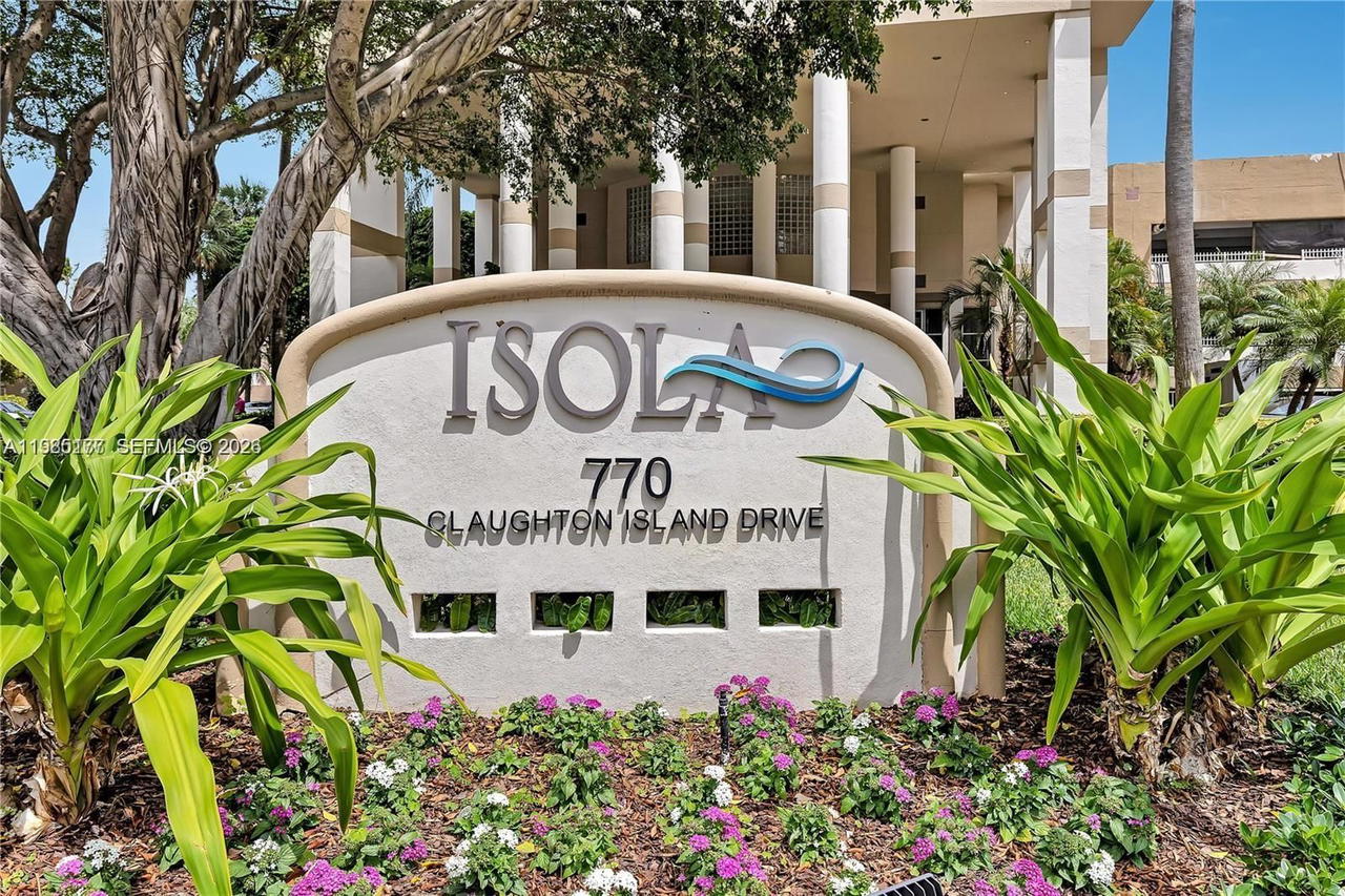 Real estate property located at 770 Claughton Island Dr #1614, Miami-dade, Isola Condo, Miami, FL