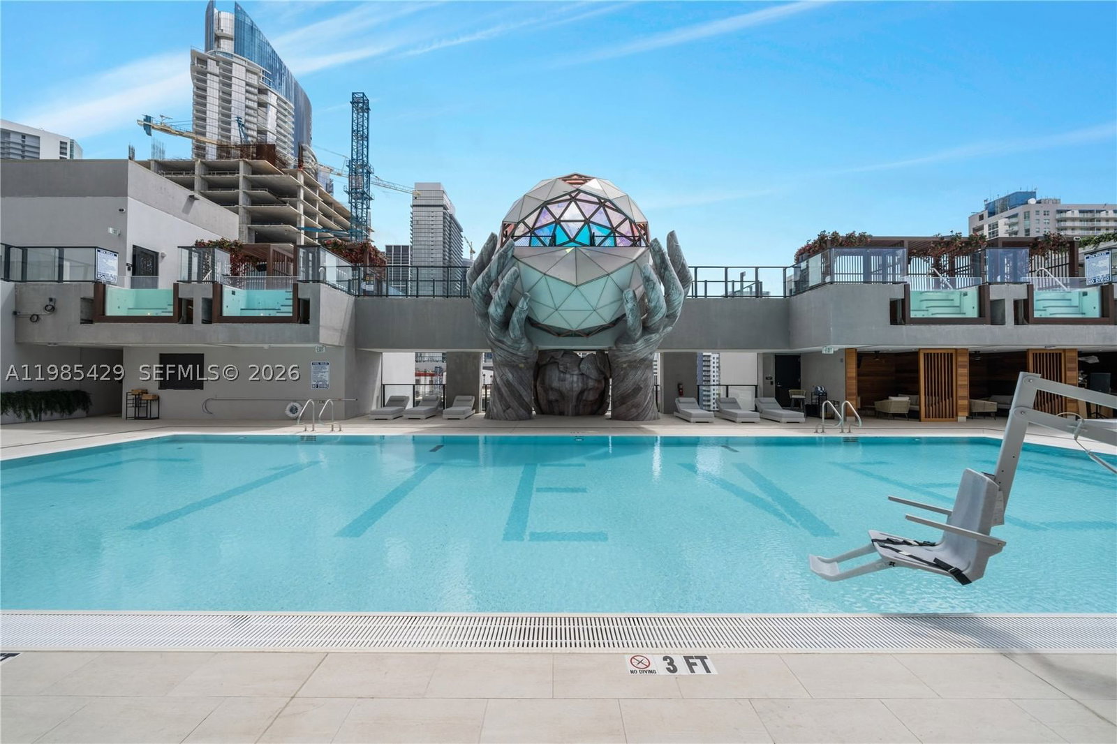 Real estate property located at 20 11 ST #2306B, Miami-dade, Eleven Hotel And Residence, Miami, FL