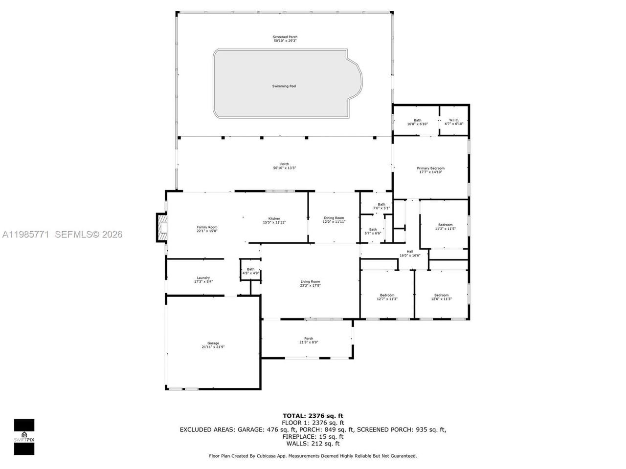 Real estate property located at 13110 104th Ave, Miami-dade, Pinewood Forest, Miami, FL