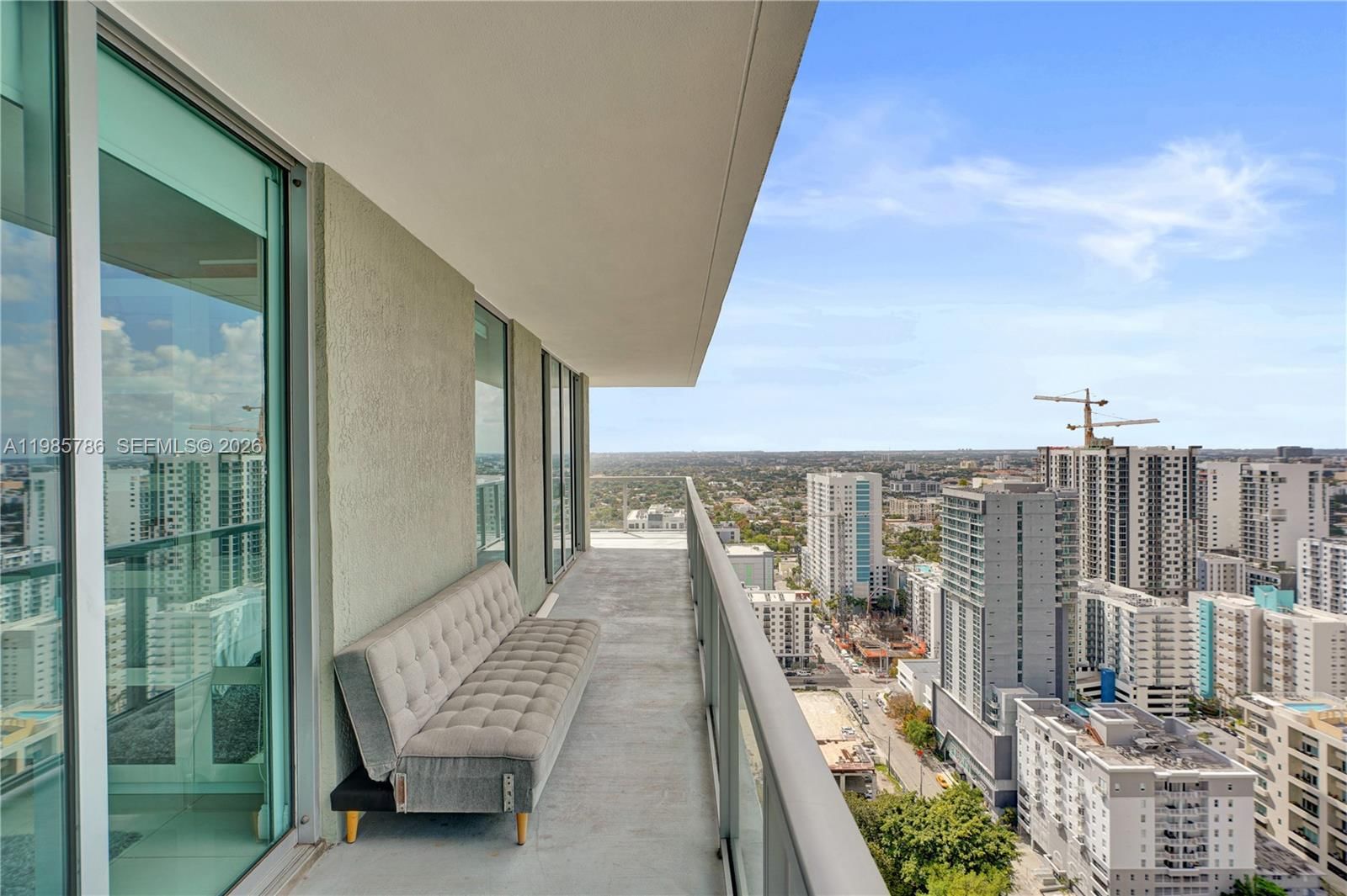 Real estate property located at 79 12th St #3412-S, Miami-dade, The Axis On Brickell Cond, Miami, FL