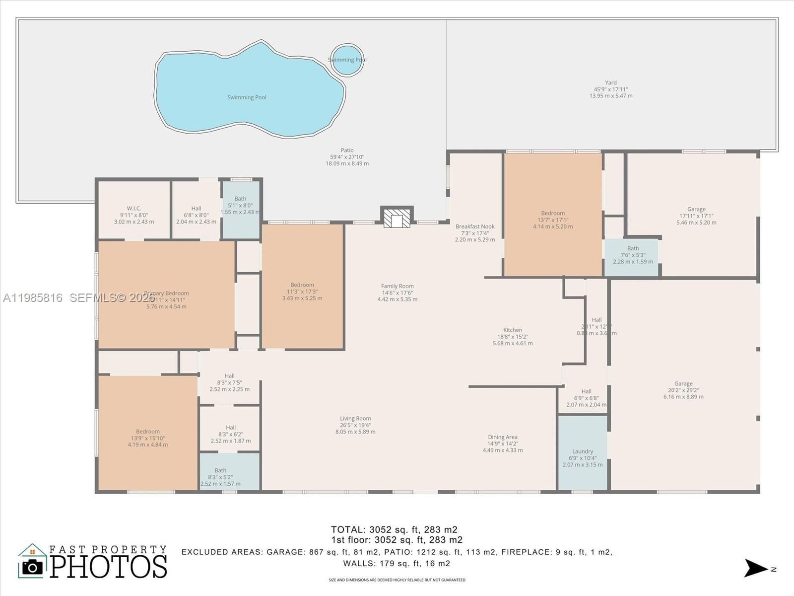 Real estate property located at 4501 133rd Ave, Broward, Seligman Ranches, Southwest Ranches, FL