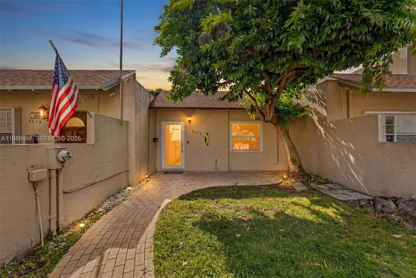 Real estate property located at 8616 103rd Ave, Miami-dade, Sunset Park Town Houses, Miami, FL