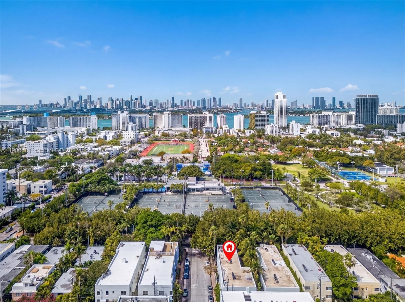 Real estate property located at 1205 Meridian Ave #1, Miami-dade, Arcadia Condo Of Miami Be, Miami Beach, FL