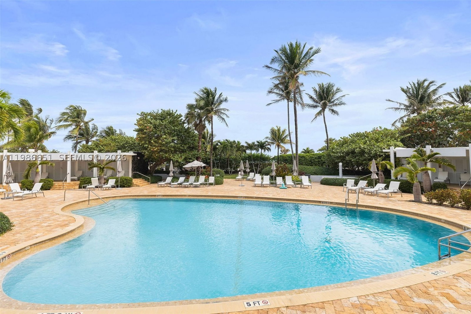 Real estate property located at 5055 Collins Ave #5M, Miami-dade, Crystal House Condo, Miami Beach, FL