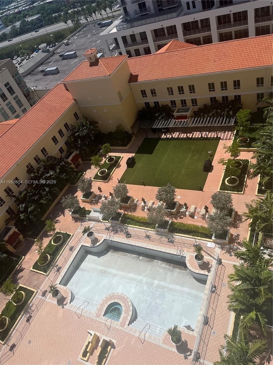 Real estate property located at 7350 89th St #1801S, Miami-dade, Toscano Condo, Miami, FL