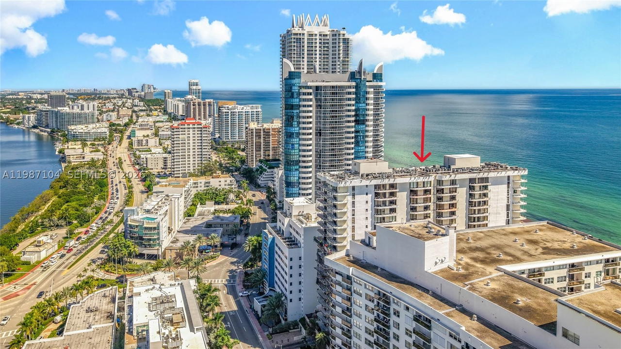 Real estate property located at 6061 Collins Ave #12D, Miami-dade, Le Trianon Condo, Miami Beach, FL