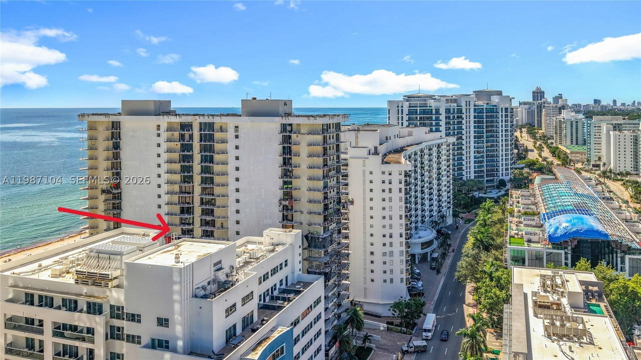 Real estate property located at 6061 Collins Ave #12D, Miami-dade, Le Trianon Condo, Miami Beach, FL