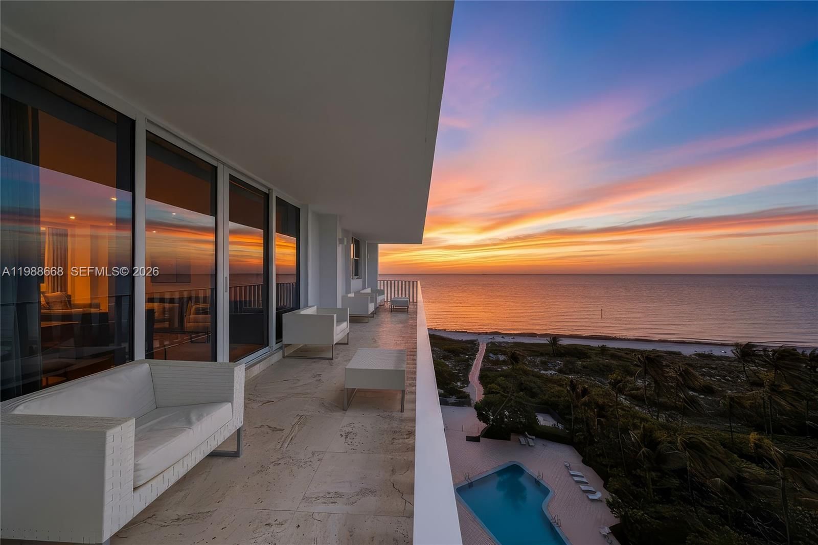 Real estate property located at 200 Ocean Lane Dr #1102, Miami-dade, Island House Apt Inc - Co, Key Biscayne, FL