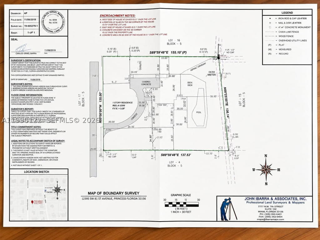 Real estate property located at 12935 81st Ave, Miami-dade, Pine Tree Estates, Pinecrest, FL